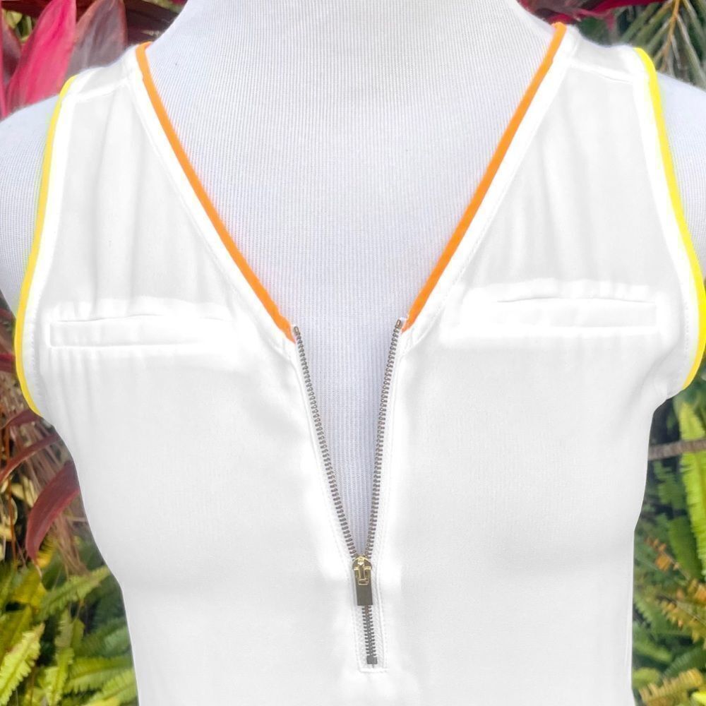 Express Colorful Neon Trim Tank - Picture 5 of 9